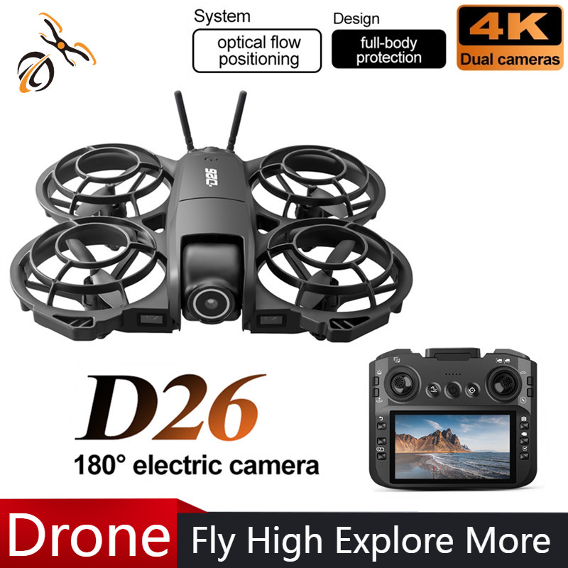 Drone Camera Night Vision - D26 드론 4K 항공 HD 180