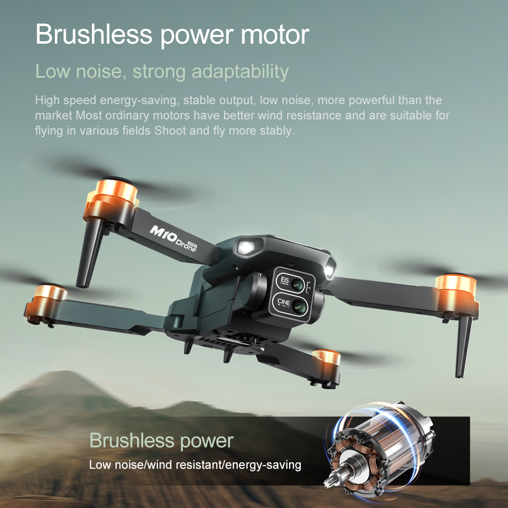 오리지널 드론 M10 4K 5G HD 듀얼 카메라 리모 - Drone Camera With Gimbal 리뷰 및 가격