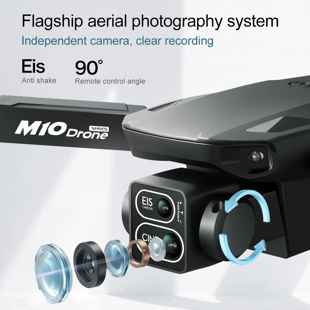 오리지널 드론 M10 4K 5G HD 듀얼 카메라 리모 - Drone Camera With Gimbal 리뷰 및 가격