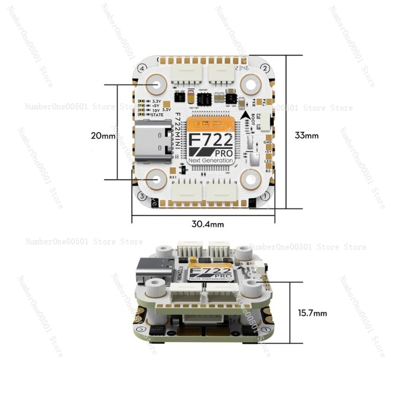 GOKU F722 PRO V2 MPU6000 플라이트  - Betaflight Fc F7 리뷰 및 가격