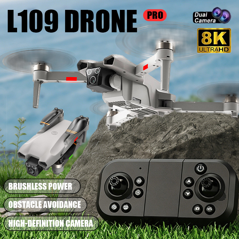 새로운 핫 L017 프로 드론 브러시리스 3D 롤 36 - Drone Camera Wide Angle 리뷰 및 가격